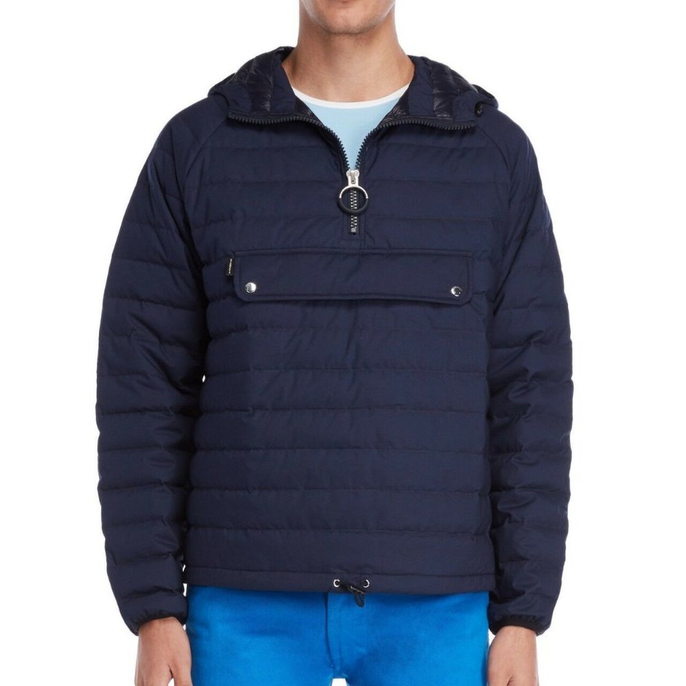 New  Fiorucci Quilted Hooded Cotton Jacket